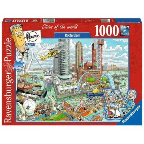 Ravensburger puzzel 1000 stukjes Fleroux Rotterdam